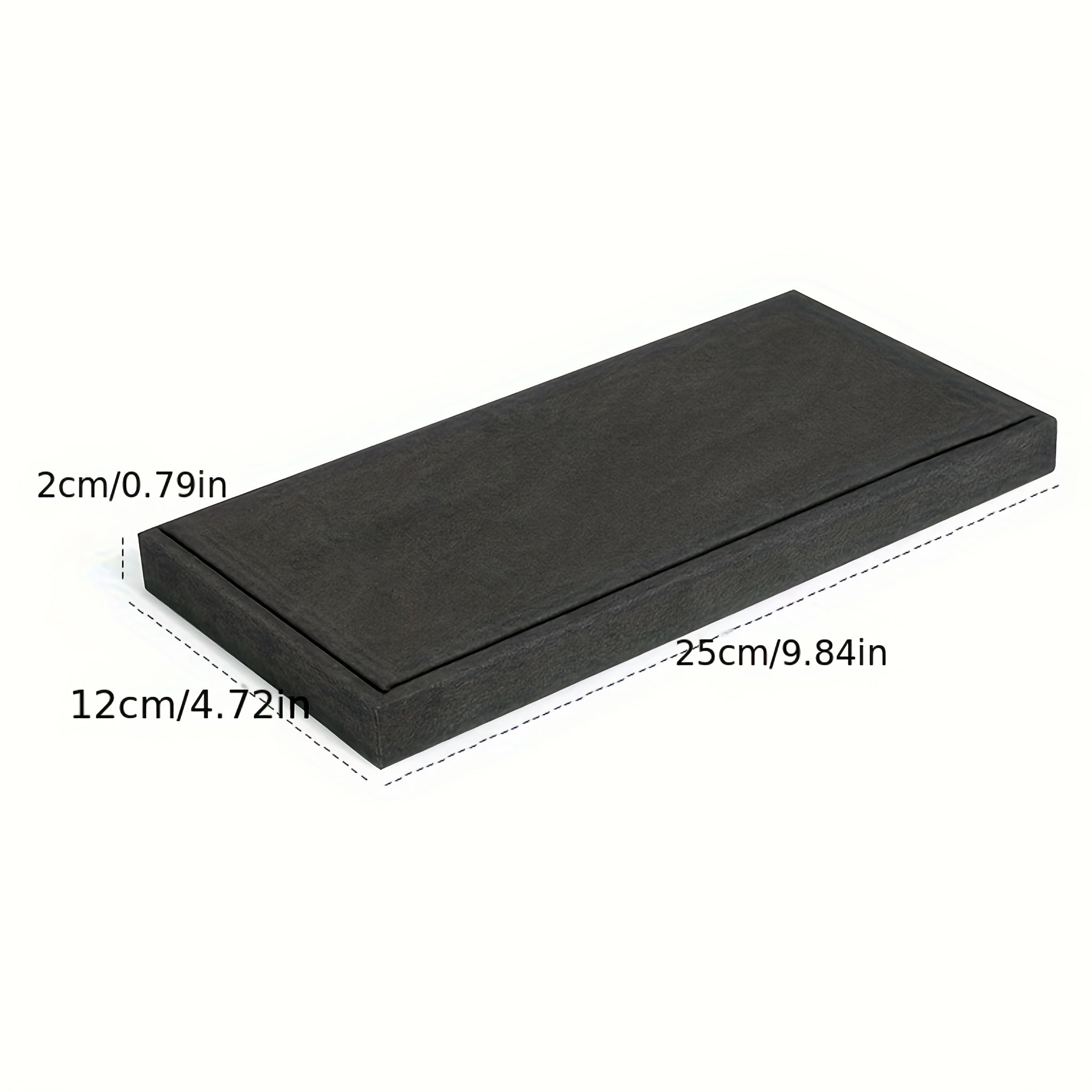 Набор дисплеев для украшений серого цвета с кулоном, серьгами, кольцом, подставкой и подносом