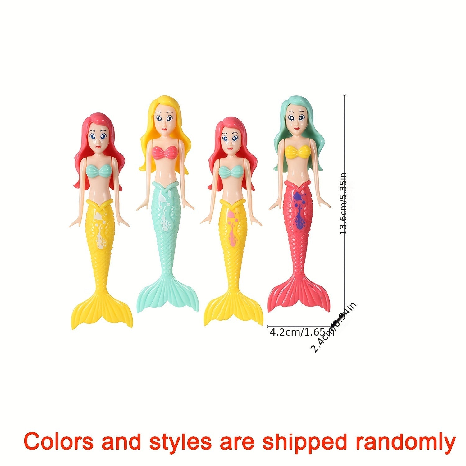 Children's Pool Toy Set with Underwater Swim Games PVC Beach Dive Sticks Rings and Treasure Toys