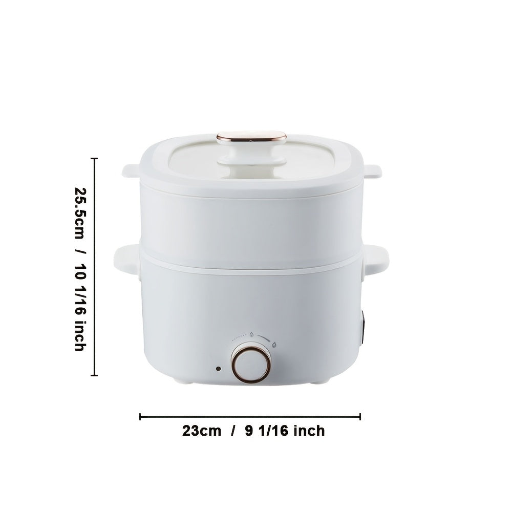 2L keramika qoplamali idishli elektr pechka, ikki tomonlama quvvat, bifshteks, makaron, issiq qozon, ramen uchun ko‘p funksiyali pishirgich. Tez isitish, ortiqcha issiqlikdan himoya.