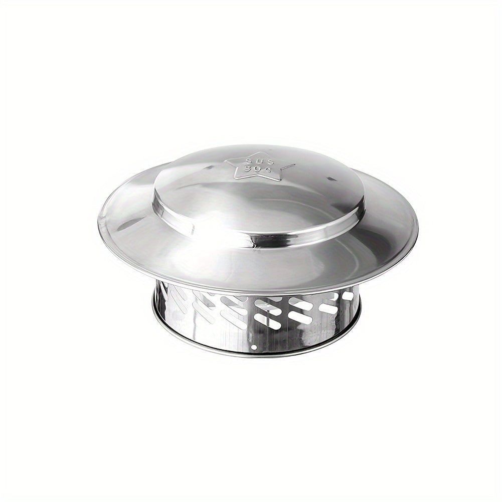 Stainless Steel Chimney Cap for Rain Wind Ventilation Heating Cooling Air Purification