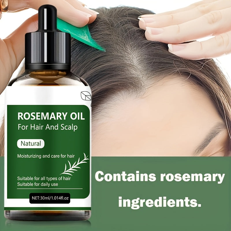Women Rosemary Hair Oil for Gentle Hair Care and Shine