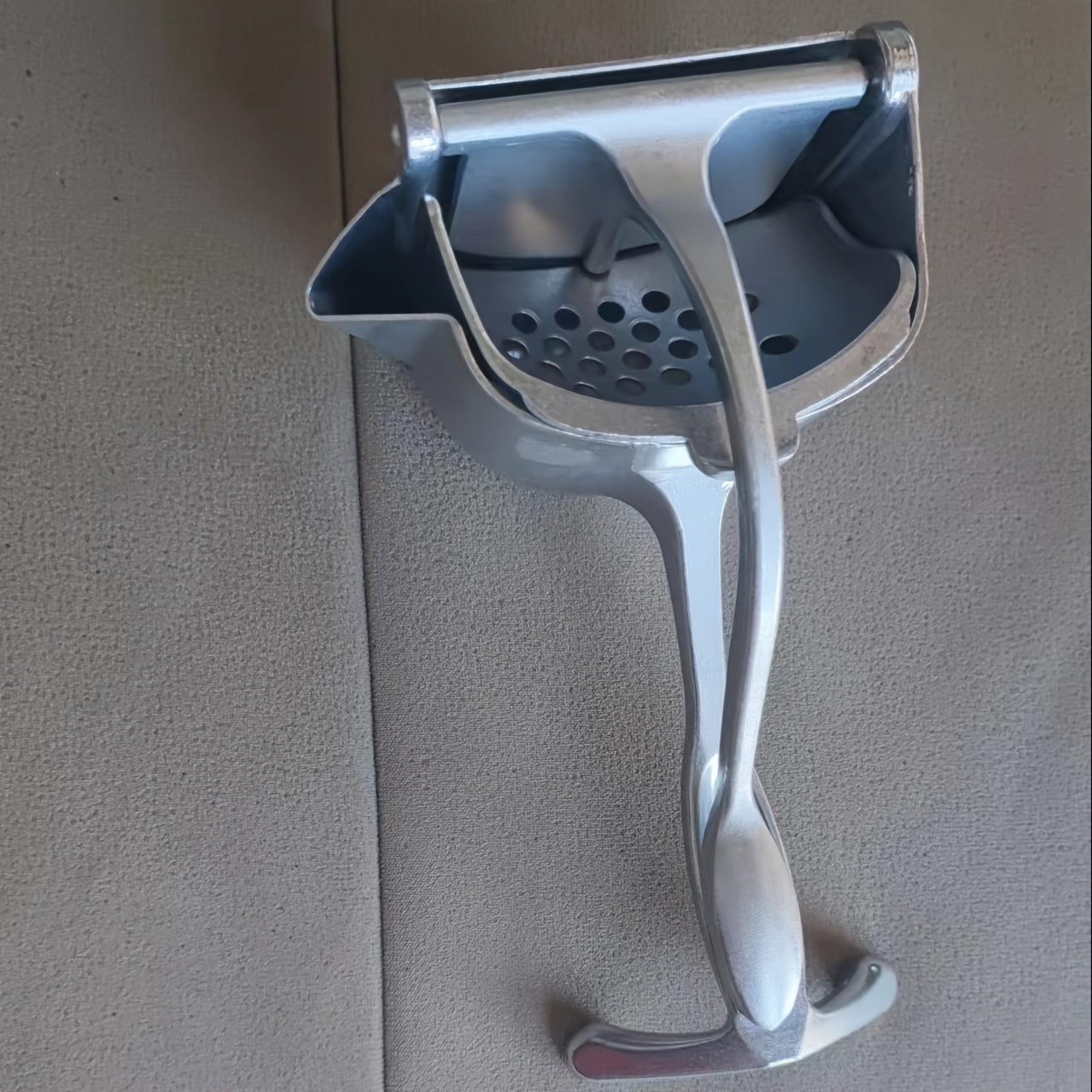 Exprimidor manual de jugo de aleación de aluminio, exprimidor de fruta de presión manual para granada, naranja, limón