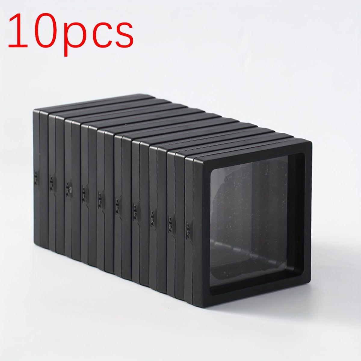 Jewelry Storage Box Set of 10 Dustproof Oxidation-Resistant with PE Film Packaging
