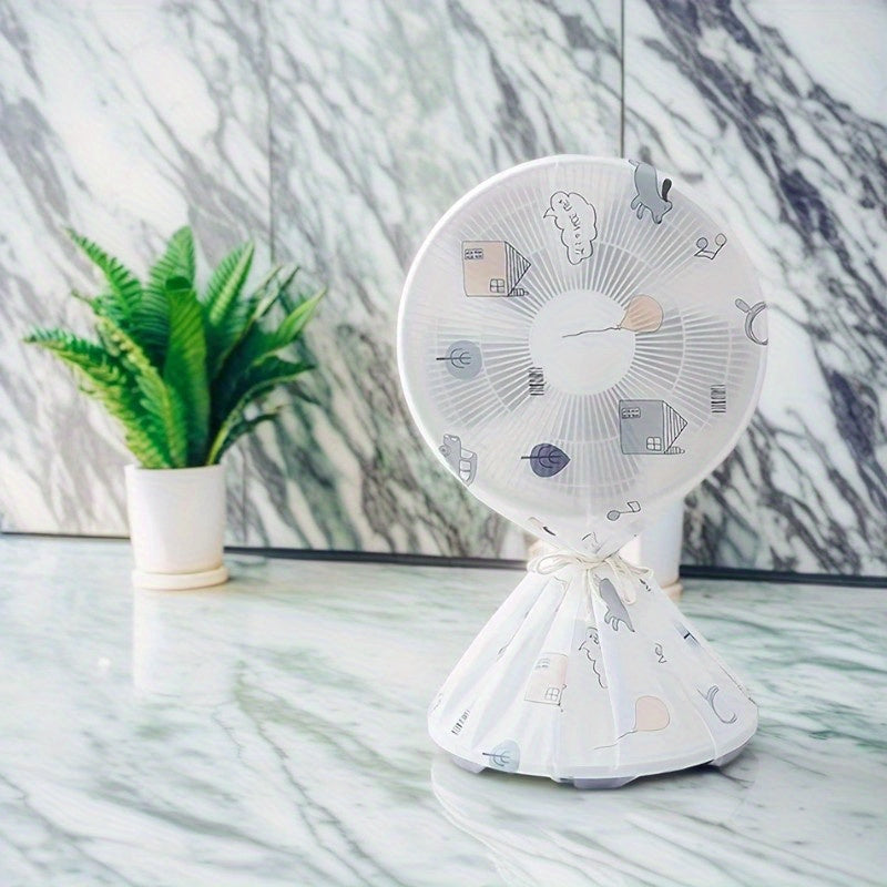 Electric Fan Dust Cover for Vacuum Cleaner and Floor Care Accessories, 1-Piece