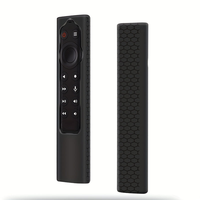 Funda de silicona para control remoto de Android TV, funda protectora a prueba de golpes y anti-caídas