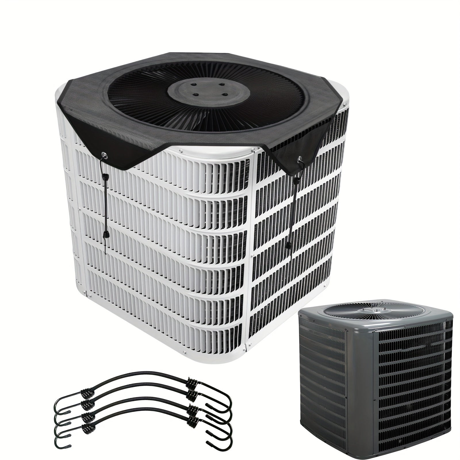 Cubierta de malla AC para aire acondicionado central que protege contra escombros, duradera y resistente a la intemperie