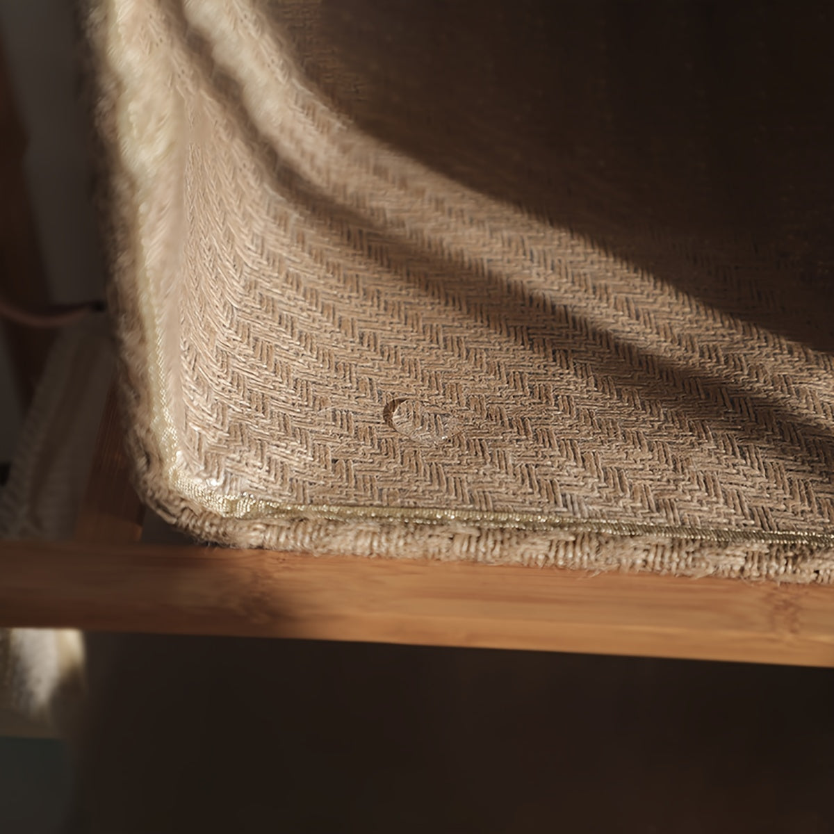 Корзина для хранения из джутовой ткани с ручкой - Просторный органайзер для книг, закусок, игрушек, рождественских и хэллоуинских подарков