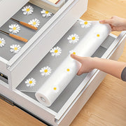 Rollo de forro para estantes a prueba de agua, aceite, moho y resistente a la humedad para armarios y cajones