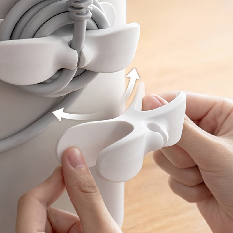 3pcs Plastic Kitchen Appliance Cord Organizer 10.16cm Wire Management for Hot Pots Coffee Makers Blenders Toasters