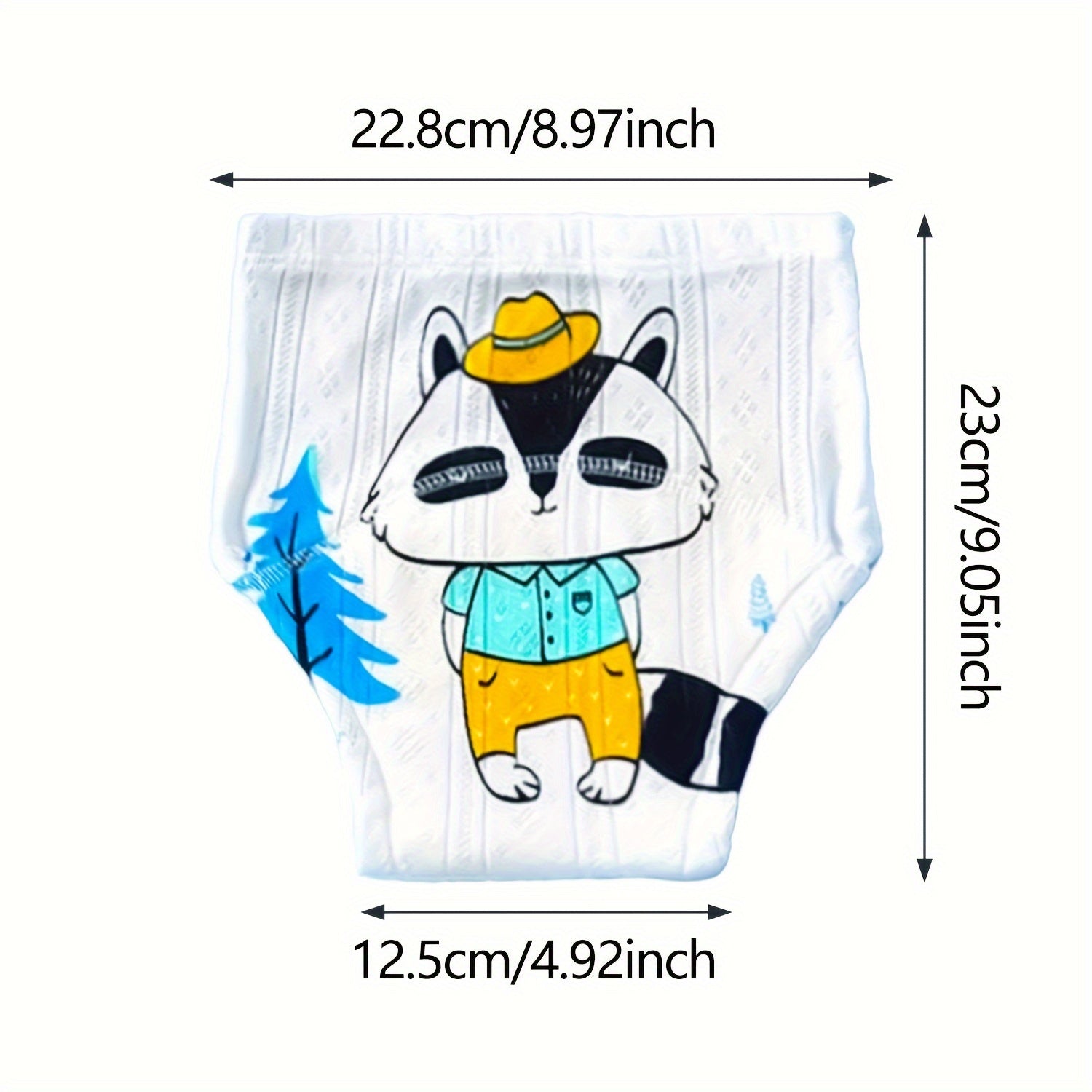 Pañales de entrenamiento para niños y niñas transpirables a prueba de fugas con dibujo de astronauta en paquete