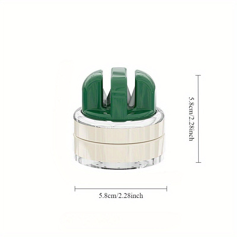 Afilador de cuchillos circular de acero inoxidable profesional herramienta de afilado rápido