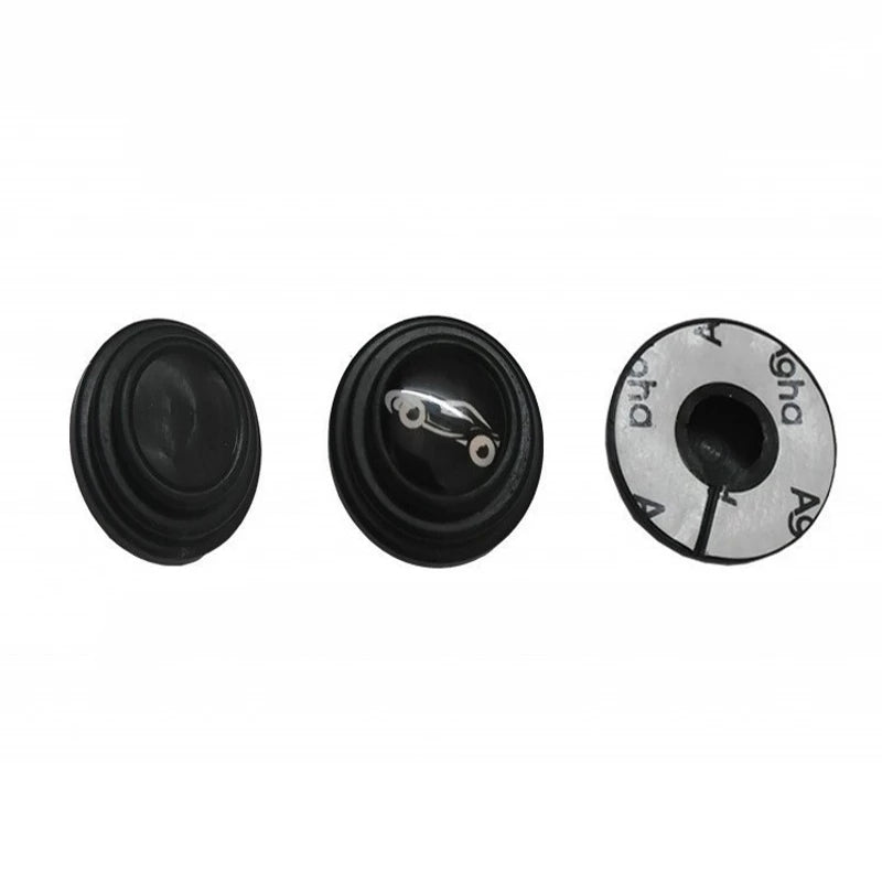 10pcs Car Door Silicone Pads Shock Absorbing Soundproofing Anti-Collision Cushions