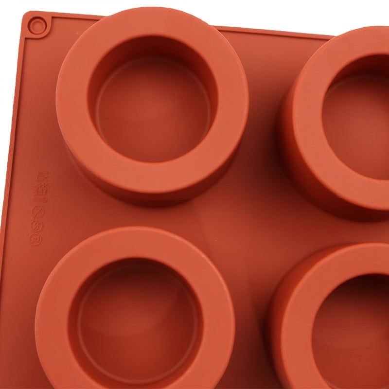 Oval Silicone 3D Cupcake Mold for Baking Mousse and Chocolate