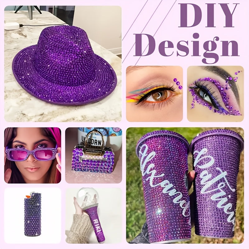 1440 Ochiq Olmos Flat Rhinestones uchun Hunarmandchilik, Tirnoq San'ati, Poyabzal, Kiyim-kechak, Zargarlik, Dekoratsiya