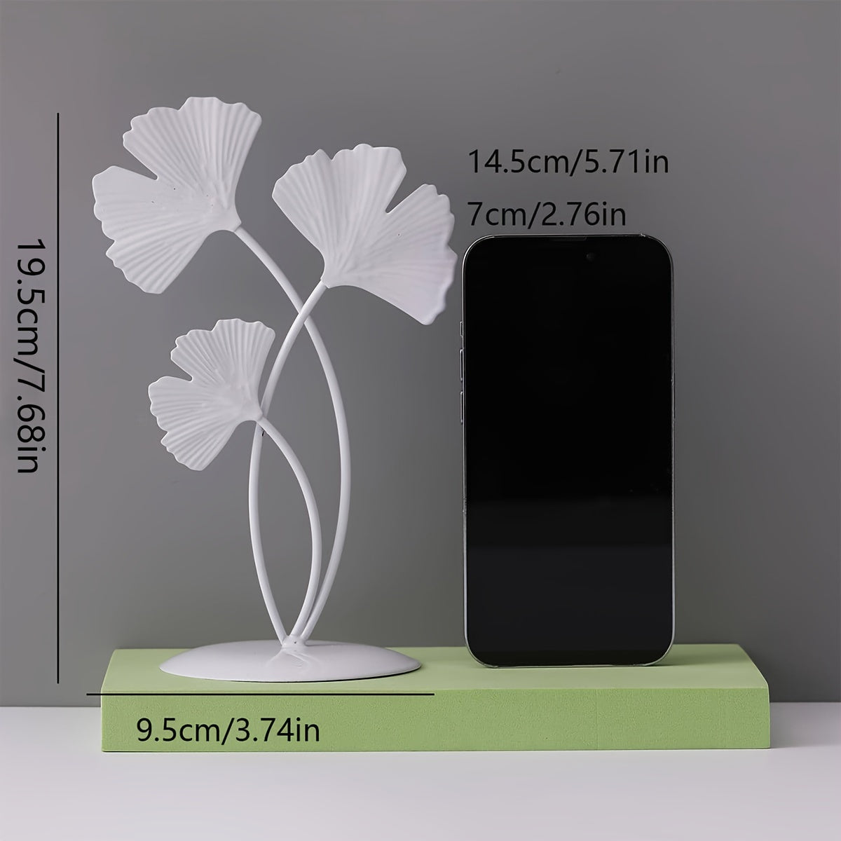 Luxury Ginkgo Leaf Home Decor for Living Room Entrance