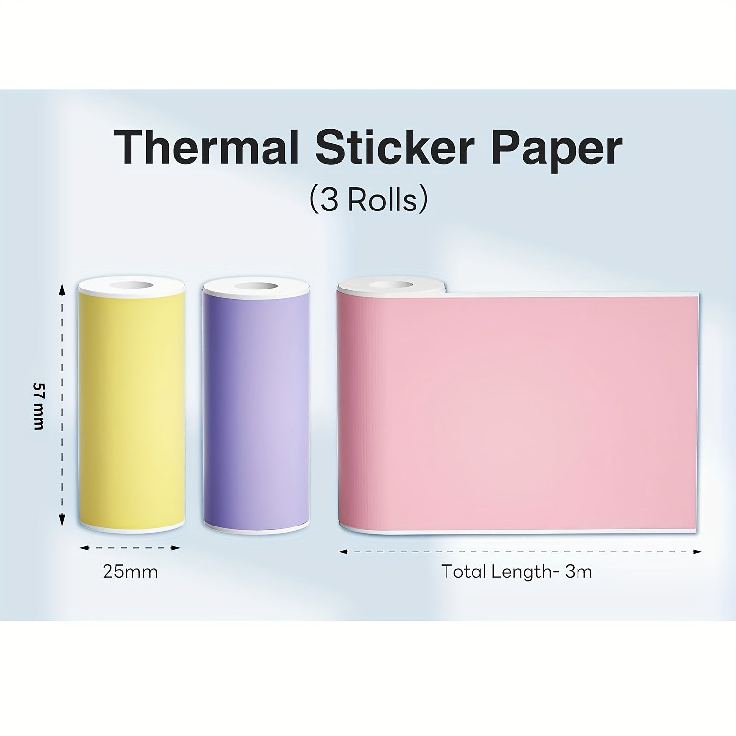 Wireless Portable Mini Thermal Printer Bundle for Smartphones Dye Sublimation USB Rechargeable 1200mAh Battery