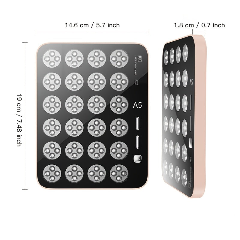 Multi-Color Light Home Skincare Device for High-Efficiency Facial Therapy