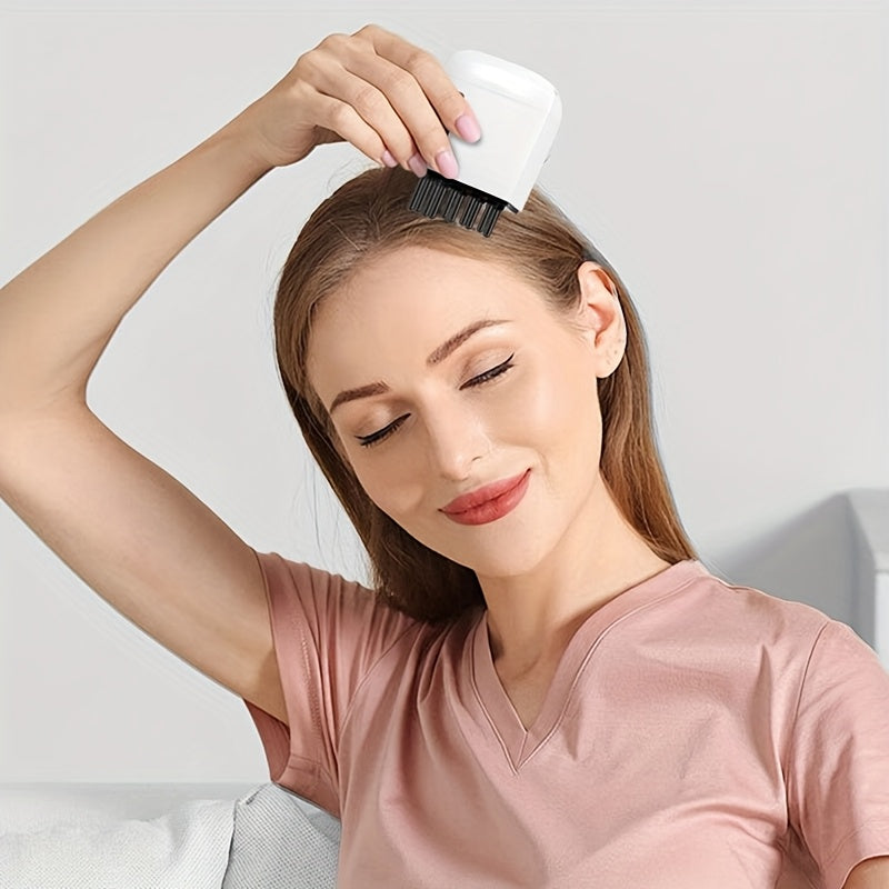 Mini titraydigan bosh massaj tarozi, dam olish uchun aylanadigan to'p bilan, qayta zaryadlanadigan litiy batareyasi bilan portativ soch parvarishlash vositasi. Sochni detoks qilish uchun ideal 14-fevral sovg'asi.