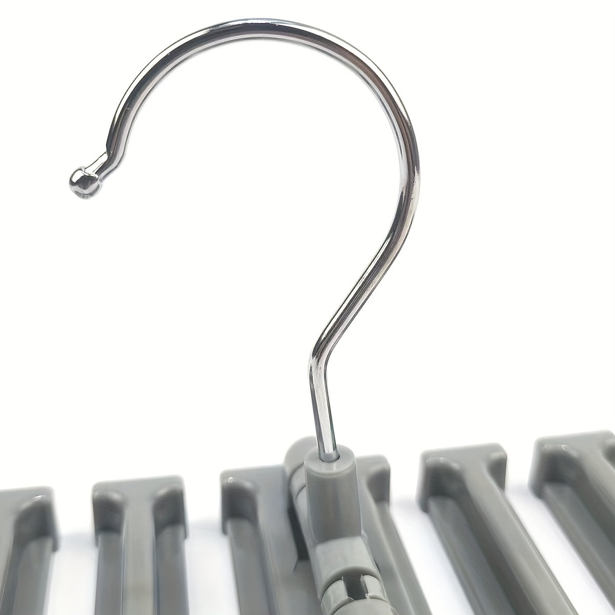 Multifunctional Storage Rack for Belts Ties Scarves in Black and White