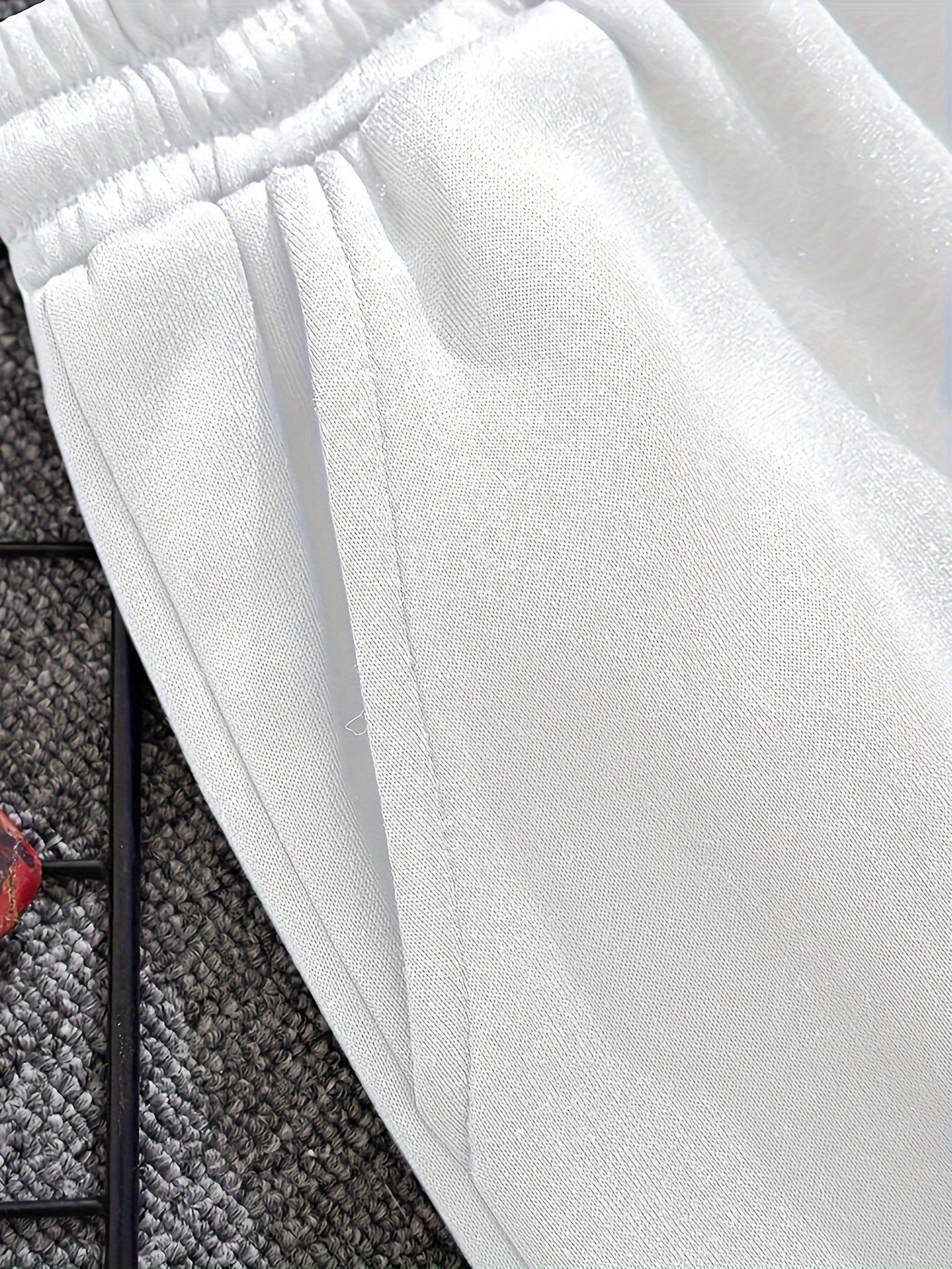 Men's Casual 2-Piece Pajama Set with Los Angeles Print Short Sleeve T-Shirt and Knee-Length Shorts