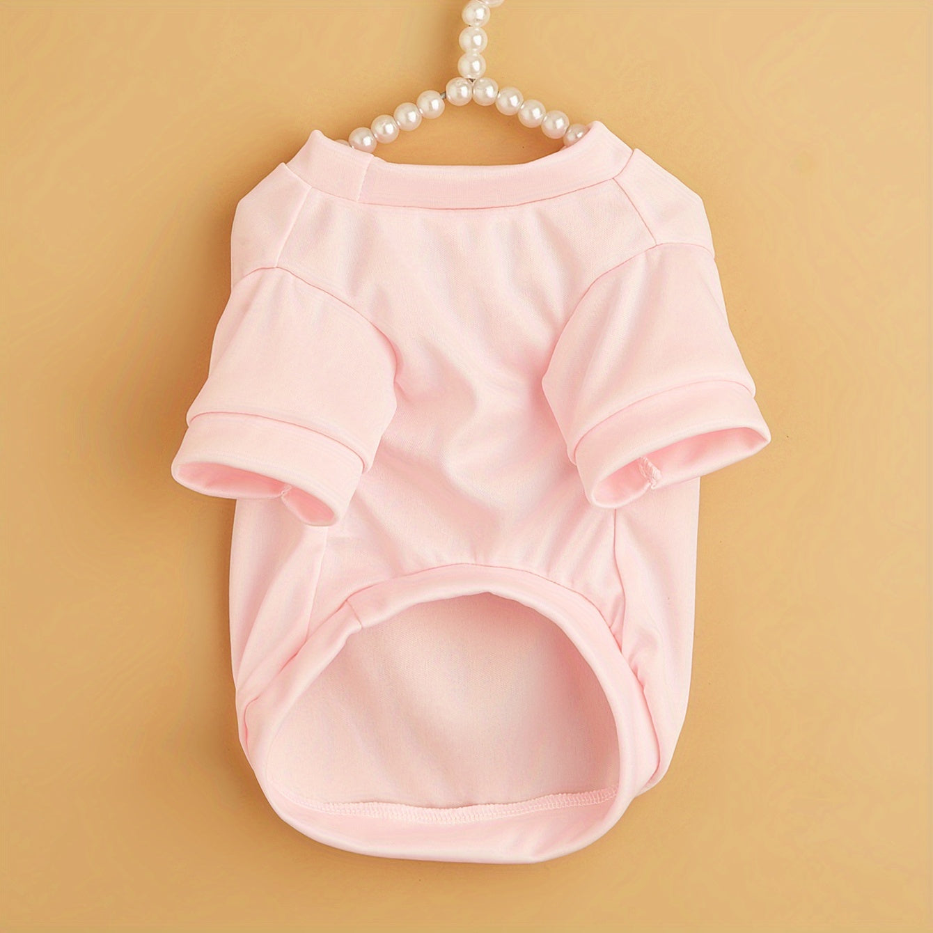 Pet T-Shirt Quick Dry Summer Dog Tee Casual Knit Polyester Small Medium Toy