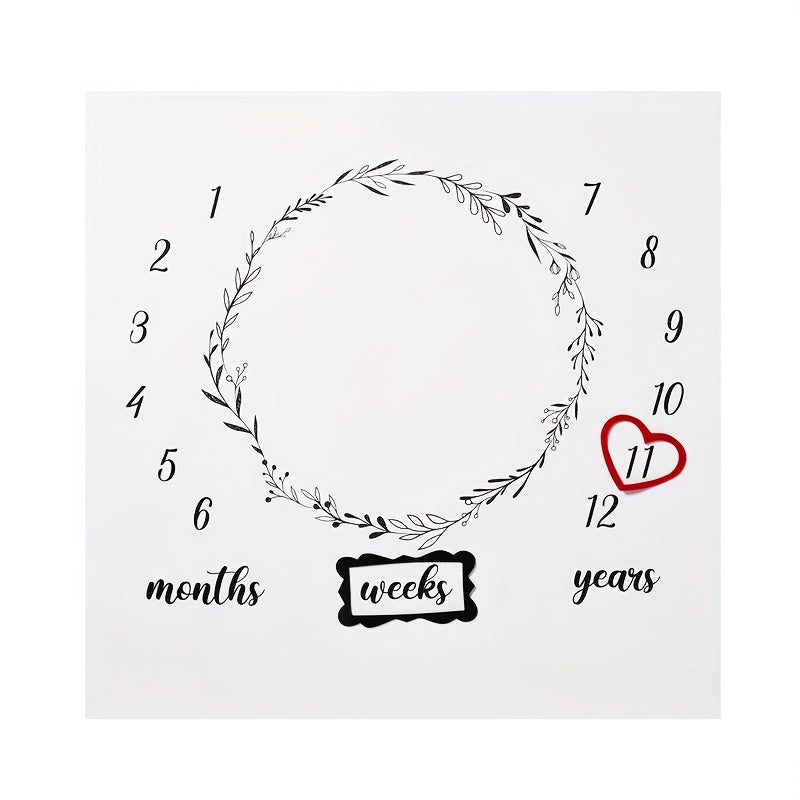 Newborn Photoshoot Backdrop Cloth for Baby Milestones and Keepsakes