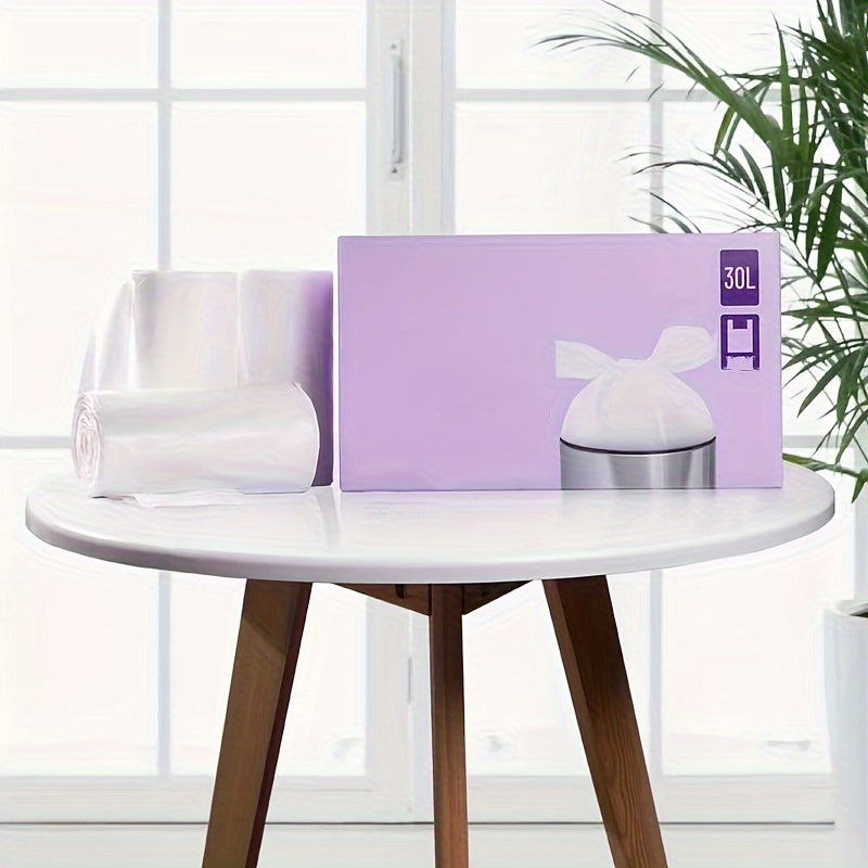 Bolsas de basura multifunción de 30L resistentes a fugas, duraderas y resistentes a desgarros de polietileno