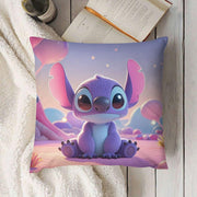 Set of 2 Disney Stitch Cushion Covers Modern Traditional Style Decorative Sofa Living Room Outdoor