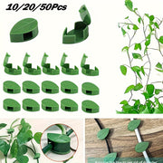 Invisible Plant Climbing Wall Fixtures 10/30/50 Pack Plastic Support Clips for Vines and Cables