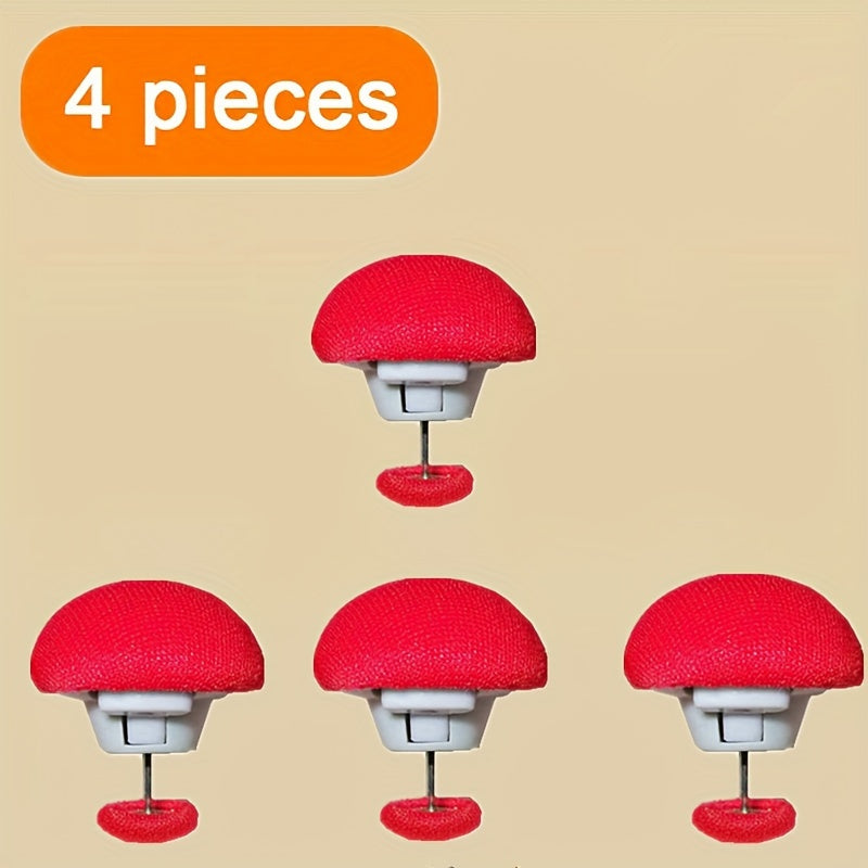Multifunctional Mushroom Shape Curtain Clips for Quilts and Sheets Reusable and Easy to Use