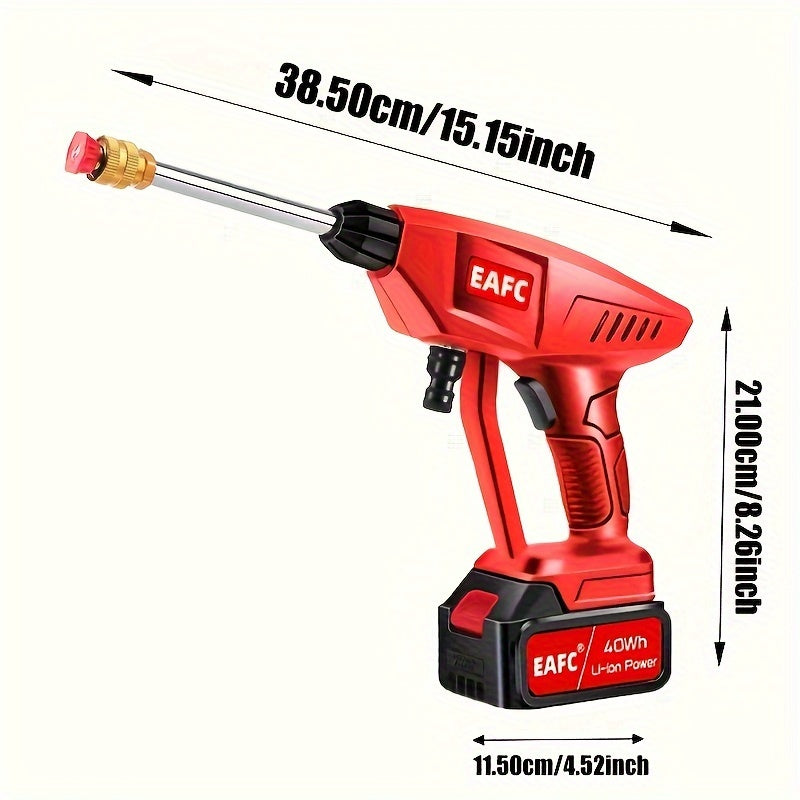 Máquina de limpieza eléctrica inalámbrica para coches con batería de 12000mAh y alto voltaje