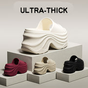 Ayollar yozgi qalin tagli chanoq shlyapalar EVA ichki va tashqi makon uchun plyaj bog' oddiy bir rang