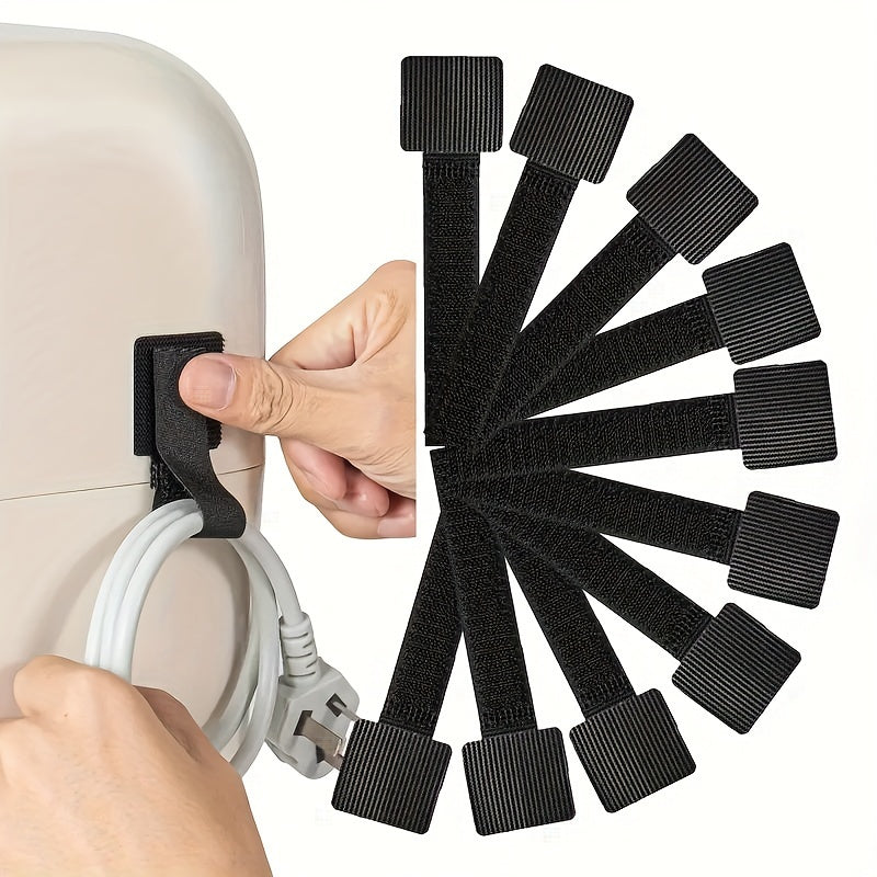 Set of 10-20 Nylon Cord Organizers for Kitchen Appliances