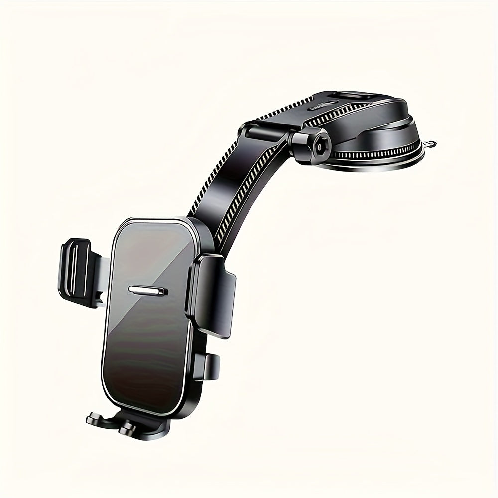 Universal Car Dashboard Mount for Smartphones, ABS Material, Waterproof, Adjustable