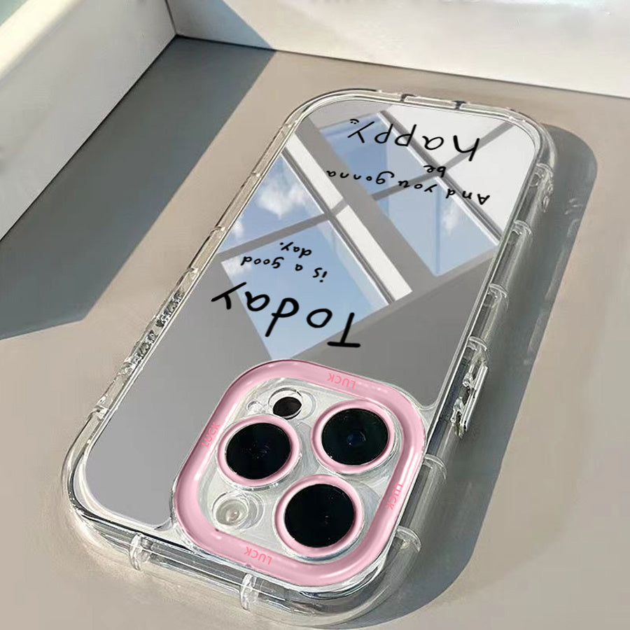 Mirror Finish TPU Phone Case Compatible with iPhone 7 8 11 12 13 14 15 16 X XR Xs Plus Max