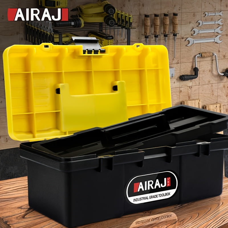 Mini caja de herramientas de plástico con asa para organizador de almacenamiento de manualidades y hogar