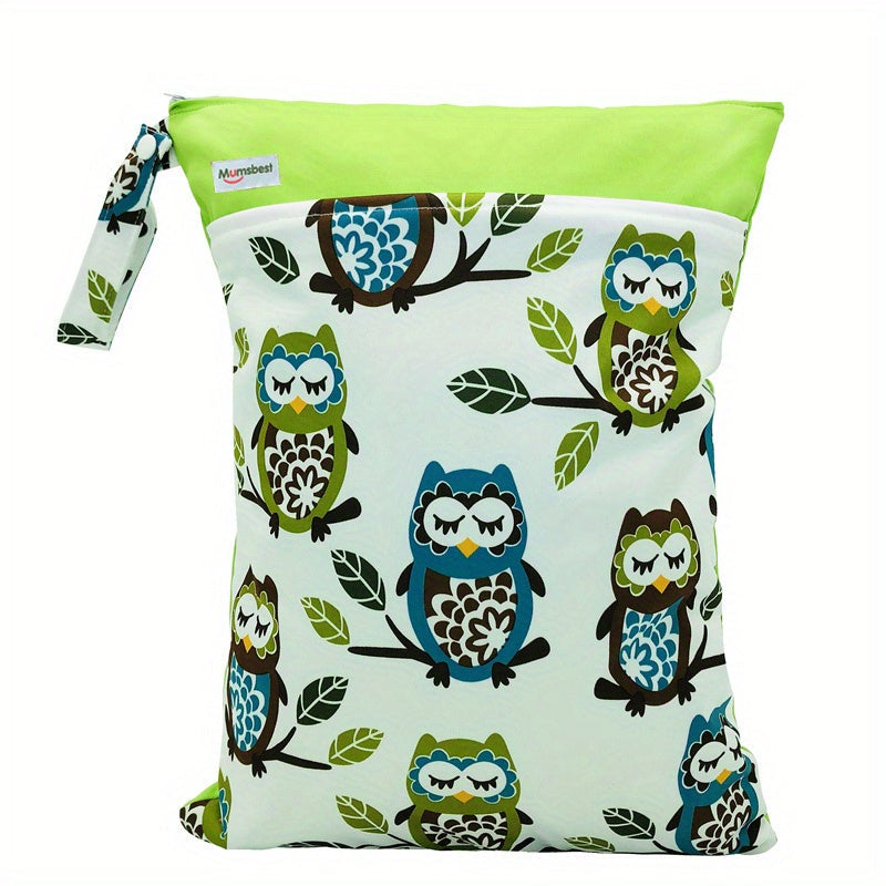 Suv o'tkazmaydigan, qayta ishlatiladigan ho'l va quruq sumka, mato choyshablari va pomp qismlari uchun, zipli cho'ntaklar bilan