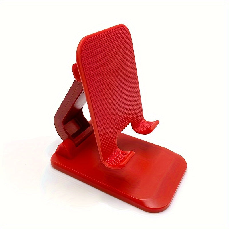 Foldable Metal Phone Stand with 360° Rotation for Phones and Tablets