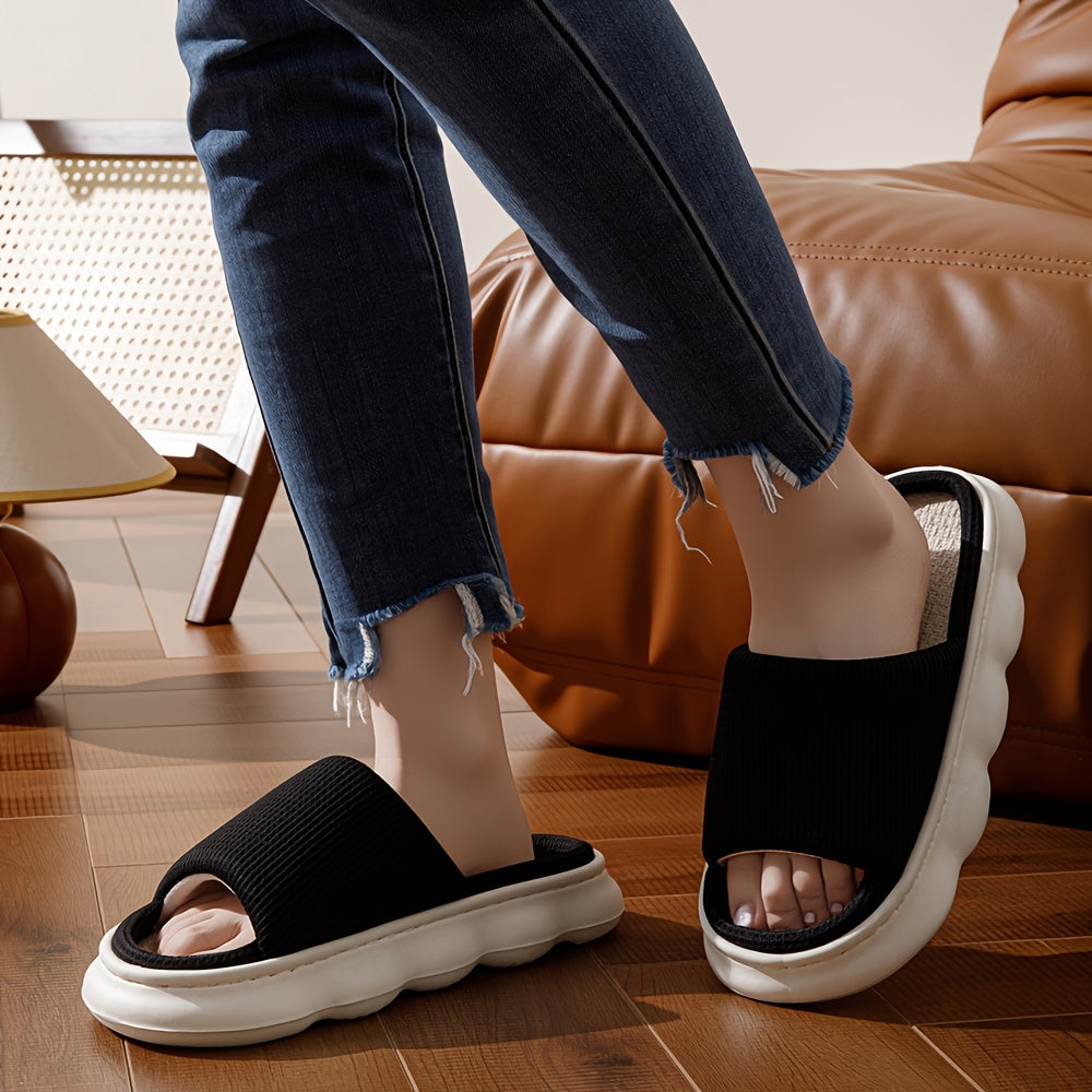 Ayollar uchun nafas oluvchi yopiladigan uy choyshablari, EVA taglik, qora, ichki va tashqi foydalanish