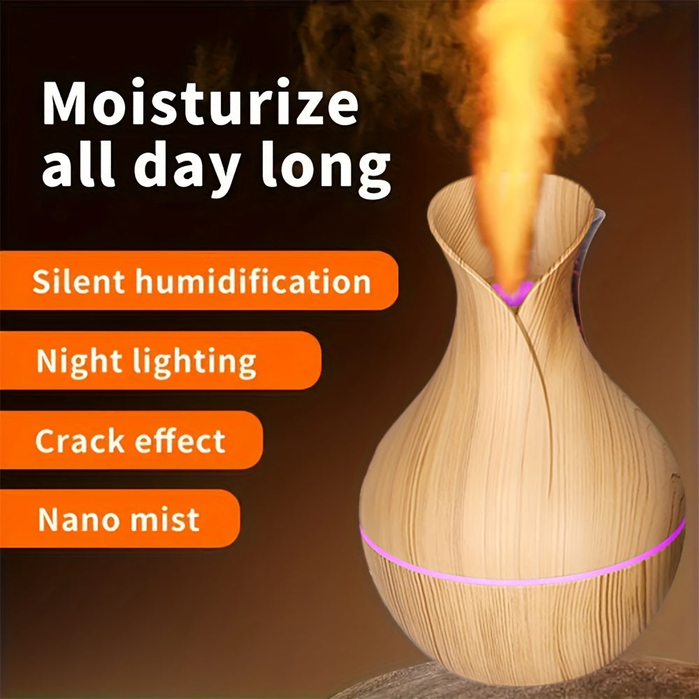 Portable USB Humidifier Air Purifier with Cold Mist and Air Freshener for Home Office Travel