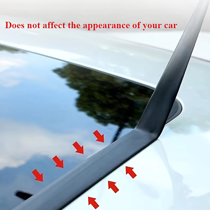 Universal Rubber Car Seal Strip for Windshield, Sunroof, Rear Window Waterproof Noise Insulation