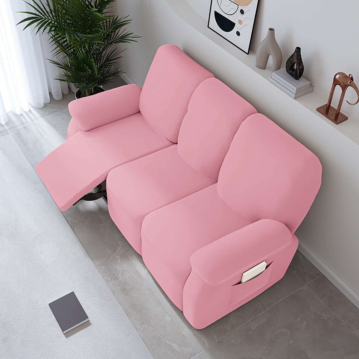 Waterproof Outdoor Sofa Cushion Cover Made from Milk Fiber Fabric