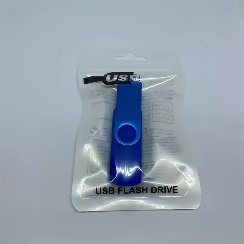 Memoria USB Flash 8GB 64GB Dual USB Tipo C y USB 2.0 Almacenamiento de datos portátil