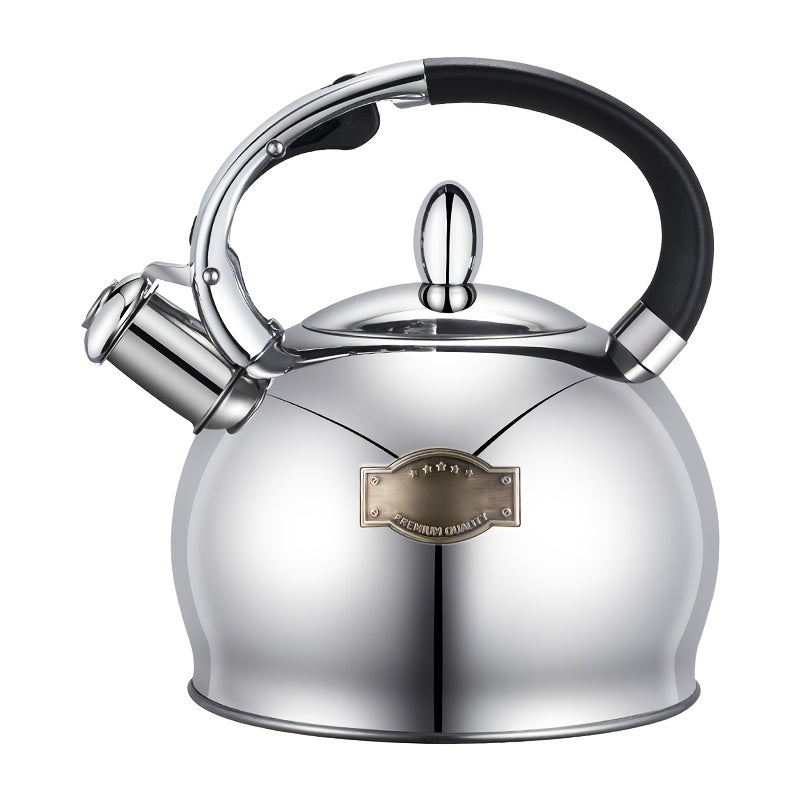 Large Capacity Stainless Steel Kettle 3L Whistling Tea Pot for Gas and Induction Stoves