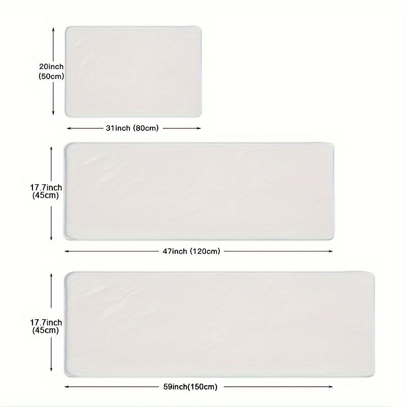 Приглашающий коврик из лаванды с противоскользящими свойствами - легко чистится в стиральной машине, подходит для различных комнат, включая гостиную, спальню и ванную - высококачественный полиэстер для долговечного домашнего декора