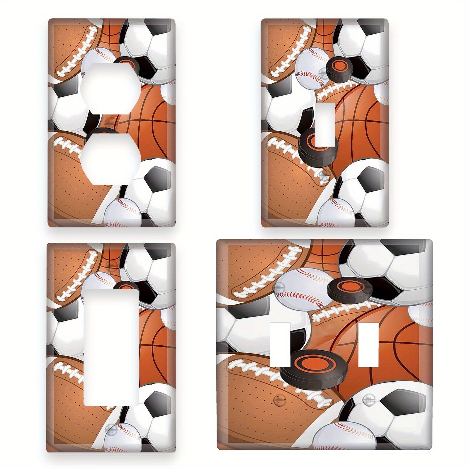 Light Switch Cover for Home Decor and Kitchen, Easy to Install, No Battery Needed