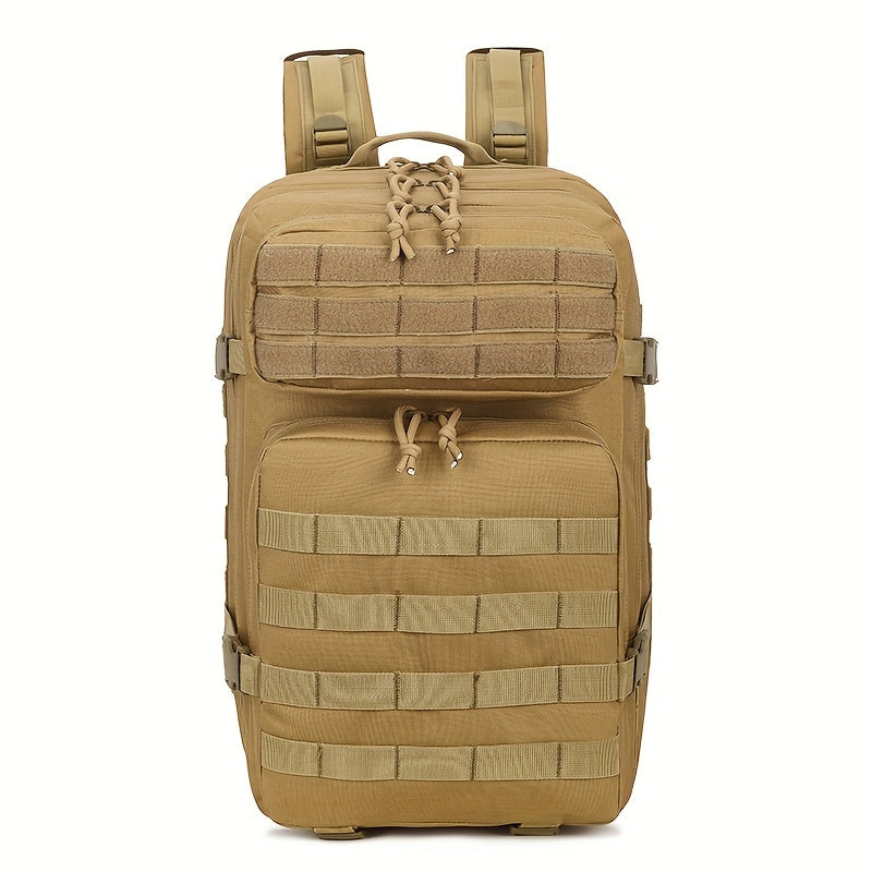40L Waterproof Sports Backpack with MOLLE System Zipper Closure and Padded Back