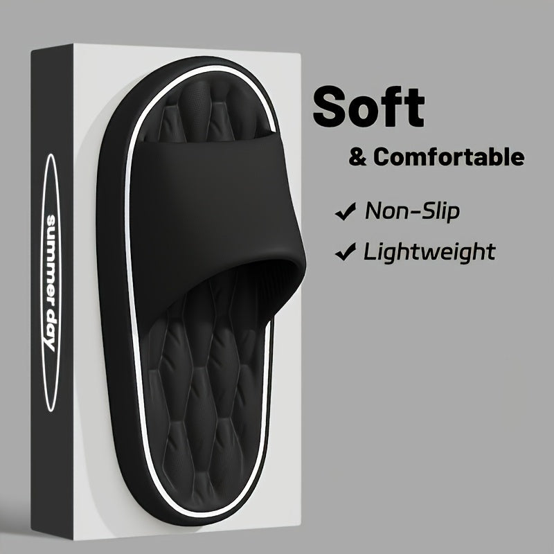 Unisex EVA Non-Slip Sandals Minimalist Stripe Indoor Beach Casual