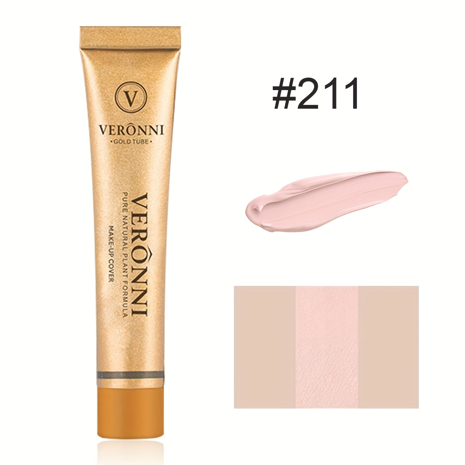 Crema correctora y aclaradora para mujer 14 colores a prueba de agua cobertura total