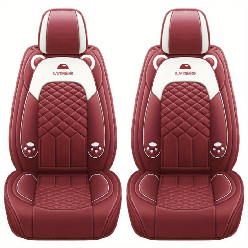 Five-Seat Car Seat Covers Breathable Lightweight Easy Install Multi-Color